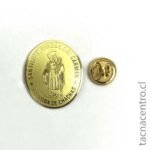 pines dorados personalizados virgen del carmen