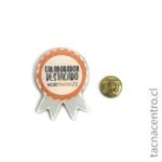 pines metalicos personalizado sublimado escarapela