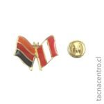 pines metalicos personalizados esmaltado con resina banderas