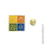 pines metalicos personalizados esmaltado con resina simbolos