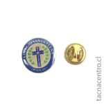 pines metalicos personalizados esmaltado con santa elena