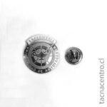 pines metalicos personalizados plateado enfermeria