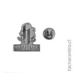 pines metalicos personalizados plateado forestelle