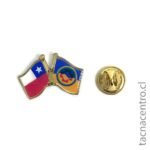 pines metalicos personalizados sublimado bandera chile