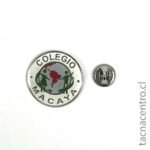 pines metalicos personalizados sublimado macaya