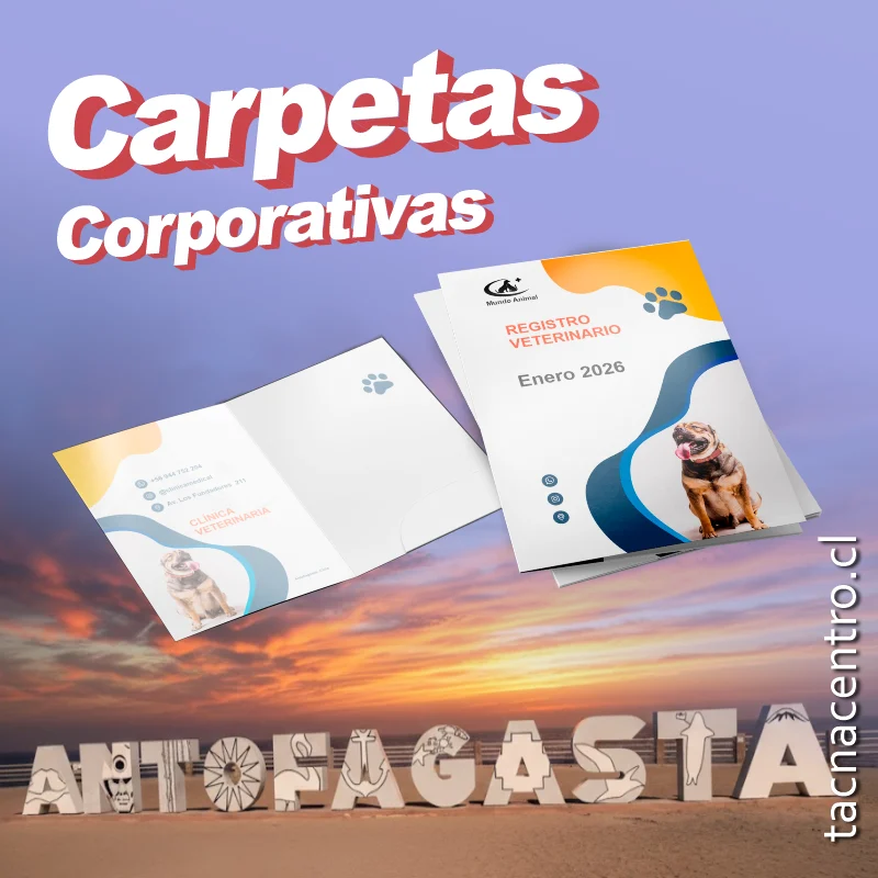 carpetas en antofagasta personalizadas 2026