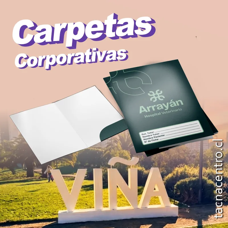 carpetas en viña del mar personalizadas
