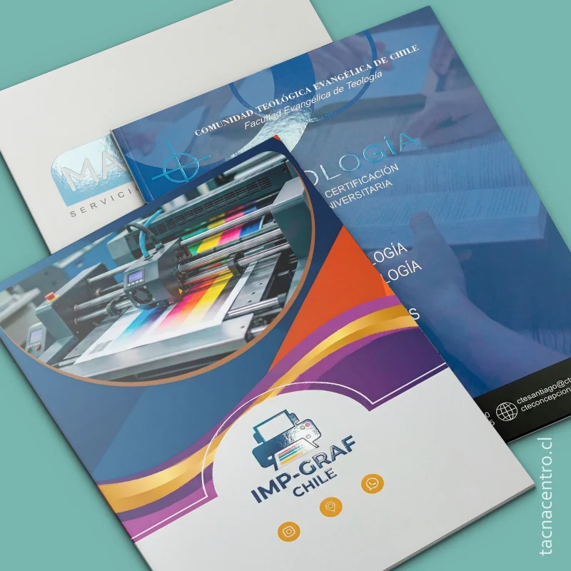 portada carpetas sectorizadas personalizadas chile