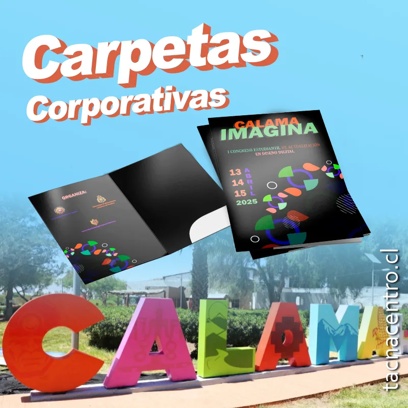 portada de carpetas en calama personalizadas 2026