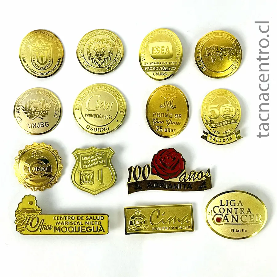 portada de fotos de pines metálicos personalizados chile 2026