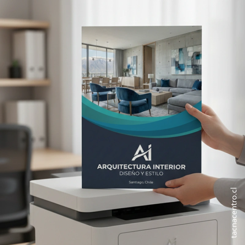 proceso de diseño carpetas sectorizadas impresion