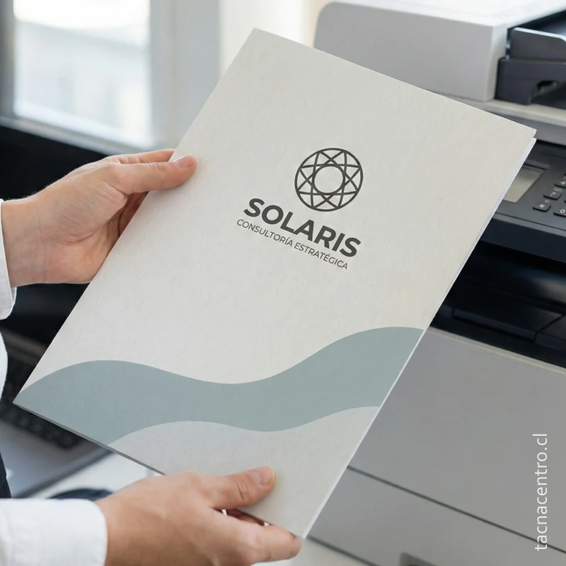 proceso de elaboracion impresion carpeta hot stamping