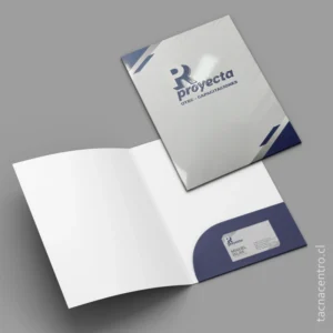 producto carpetas sectorizadas y bolsillo tarjetero para centro capacitaciones