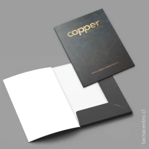 Carpetas Troqueladas 4 producto carpetas troqueladas hot stamping para capacitacion