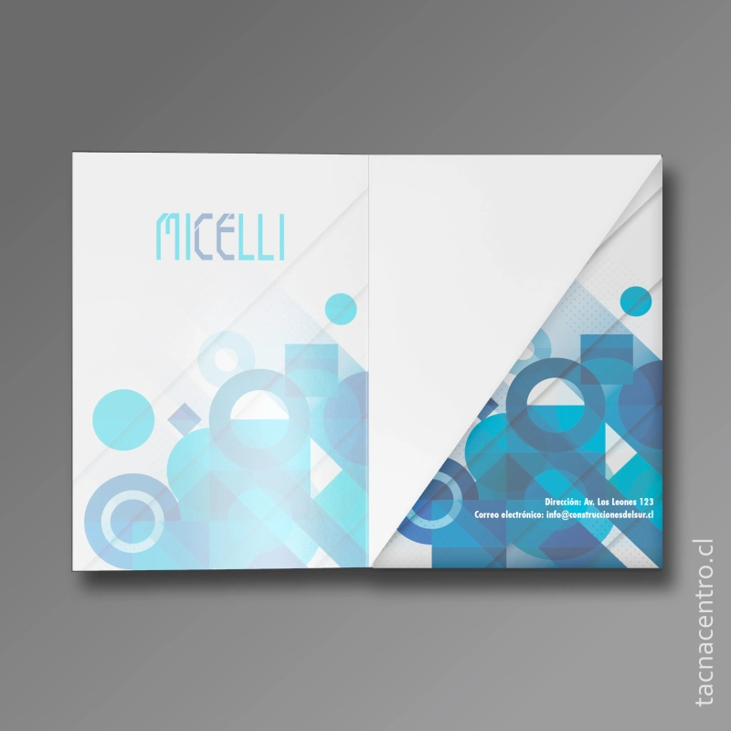 tipo bolsillos carpeta corporativa celeste bolsillo a4 diagonal 2026 carpetas corporativa personalizada con bolsillo diagonal a4