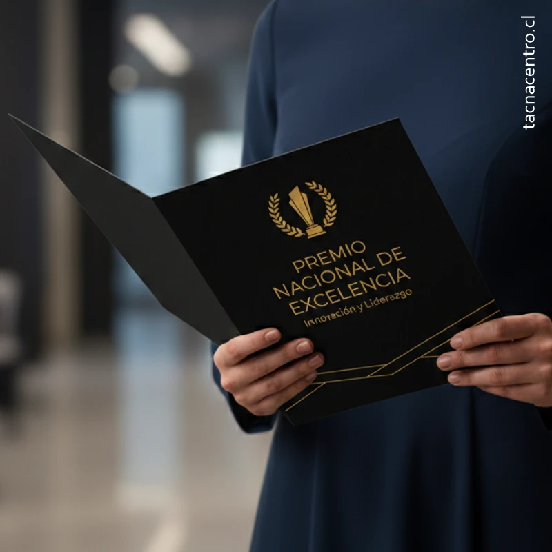 uso de las carpetas hot stamping para reconocimientos