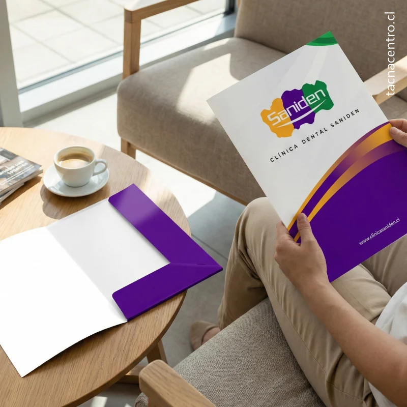 usos carpetas troqueladas para clinica dental