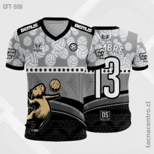 Camiseta de Futbol para hombre plomo