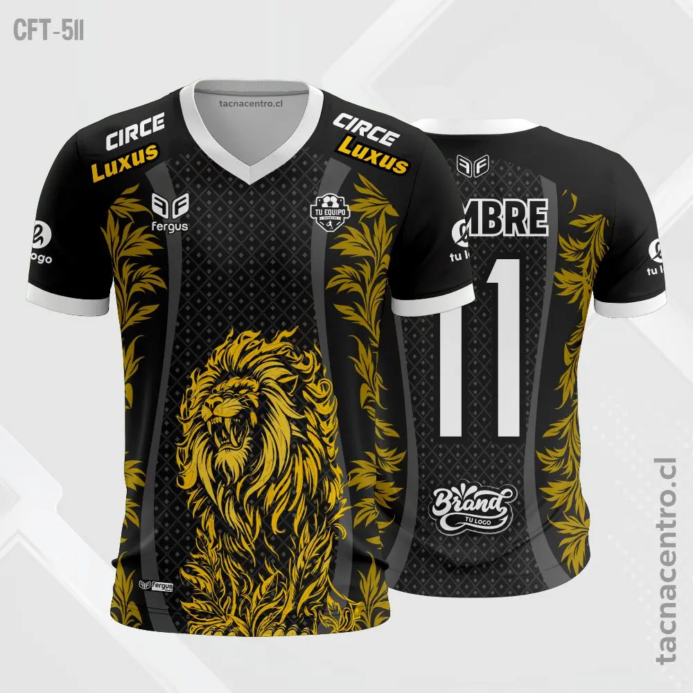 Camiseta de Futbol para hombre verde acero 2 Camiseta de Futbol para hombre negro