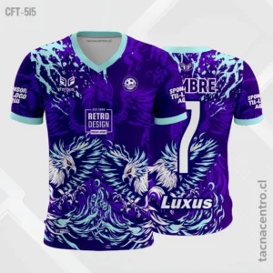 Camiseta de Futbol para hombre morado