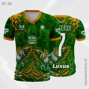 Camiseta de Futbol para hombre verde