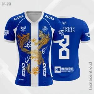 Camiseta de Futbol Dragon Franja