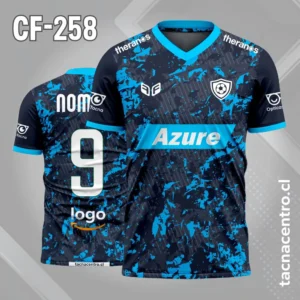 Camiseta de Futbol Diseño Manchas