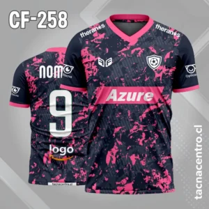 Camiseta de Futbol Diseño Manchas