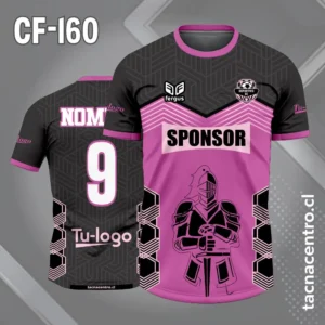 Camiseta de Futbol Caballero Medieval morada