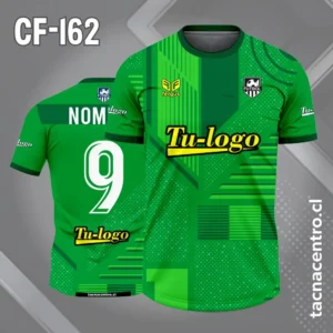 Camiseta de Futbol Figuras Verdes chile