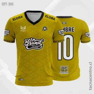 Camiseta de Futbol Dorado