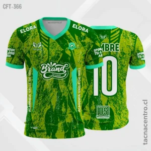 Camiseta de Futbol verde