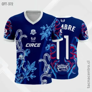 Camiseta de Futbol azul