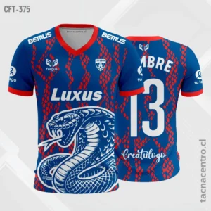 Camiseta de Futbol azul