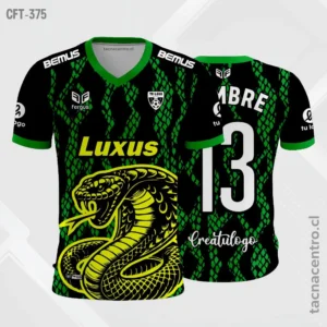 Camiseta de Futbol negro