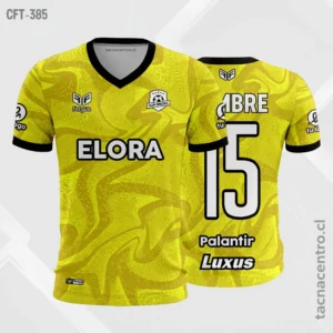 Camiseta de Futbol amarillo