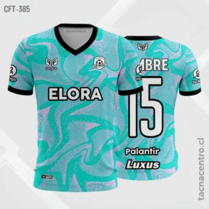 Camiseta de Futbol Verde agua