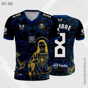 Camiseta de Futbol azul