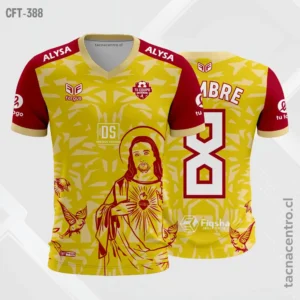 Camiseta de Futbol amarillo