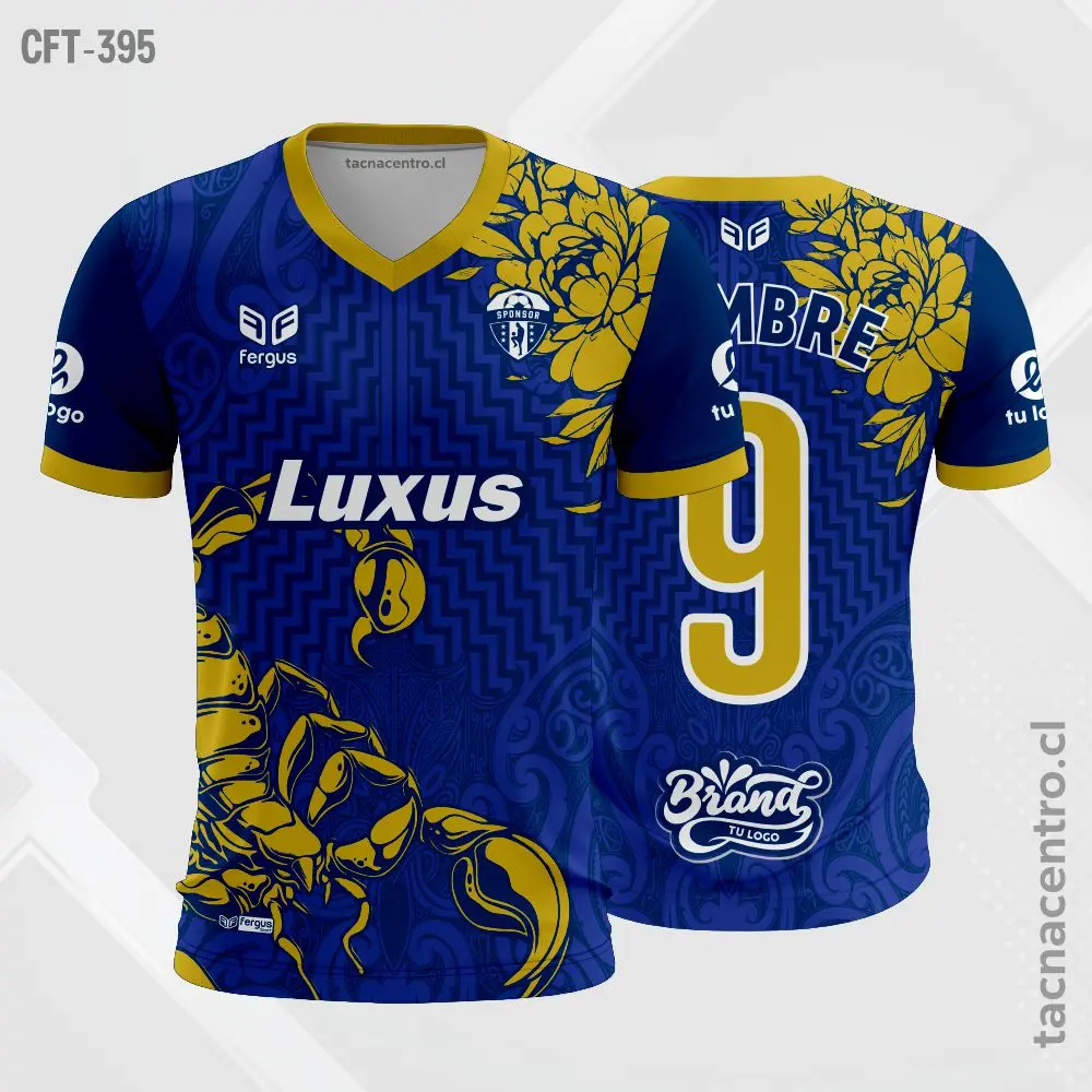 Camiseta de Futbol Morado con verde jade 3 Camiseta de Futbol Morado con verde jade - Imagen 3