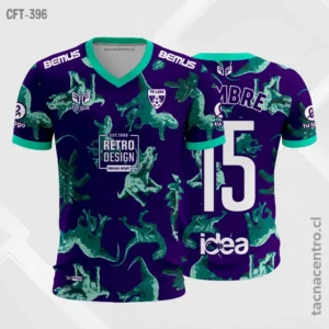 Camiseta de Futbol Dinosaurios