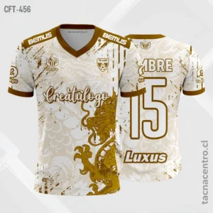 Camiseta de Futbol tela Dri-fit cafe