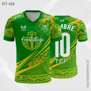 Camiseta de Futbol tela Dri-fit verde
