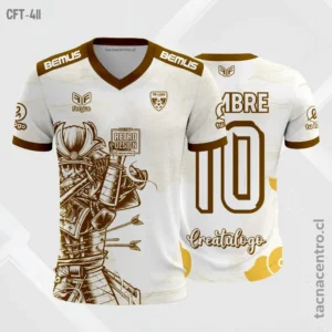Camiseta de Futbol Samurai cafe