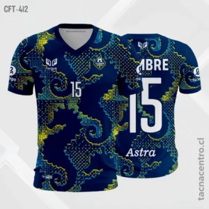 Camiseta de Futbol azul