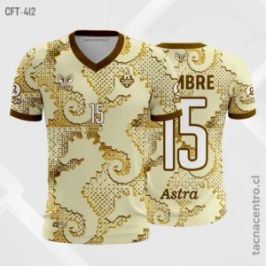 Camiseta de Futbol Crema