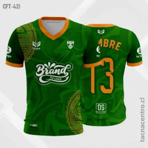 Camiseta de Futbol verde