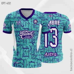 Camiseta de Futbol celeste