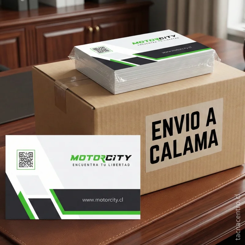 envios de tarjetas a calama chile