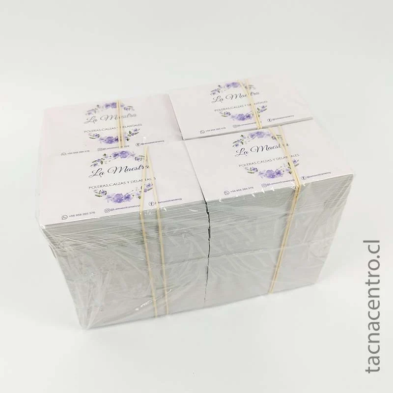 foto de tarjetas en talca para venta de ropa